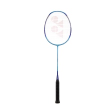 Yonex Badmintonschläger Nanoflare 001 Clear (grifflastig, flexibel) 2023 cyanblau - besaitet -
